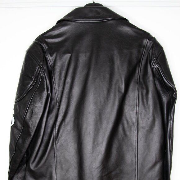 BNWT SS19 UNDERCOVER BOOTLEG TRUTH LEATHER JACKET 3 - Picture 3 of 15